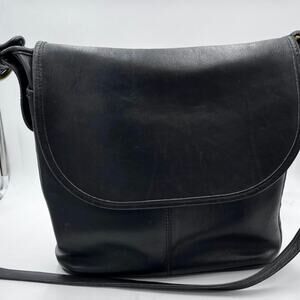 Coach 4115 Black Whitney Authenticated Legacy Leather‎ Crossbody 1990’s COA Bag